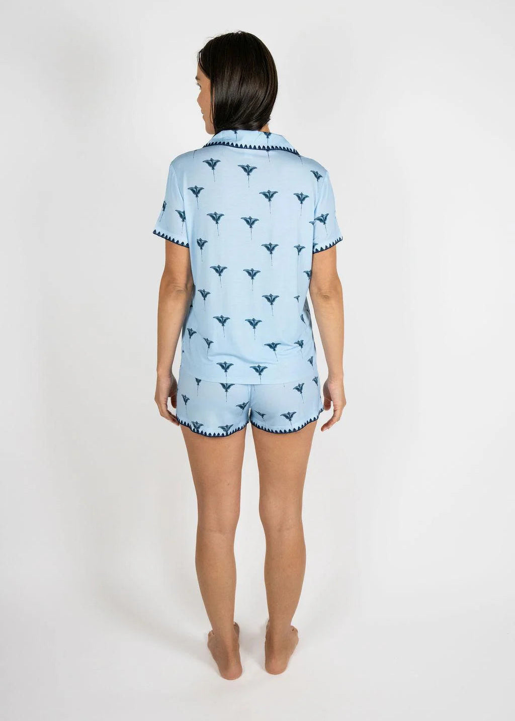 Whip Stitch PJ Set - Stingray