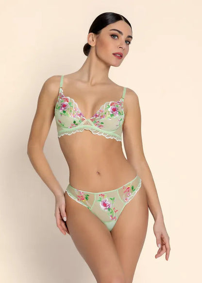 Libertine En Fleurs Thong - Nature