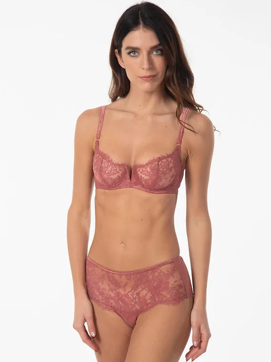 Tiny Tabu Shorty Brief - Rose