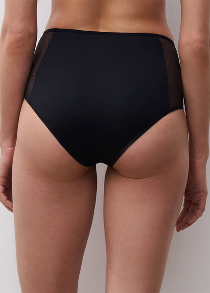 Norah Chic High Waist Full Brief - Black