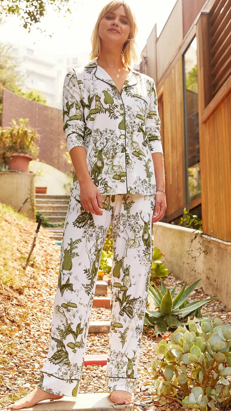 Woodside Long PJ Set